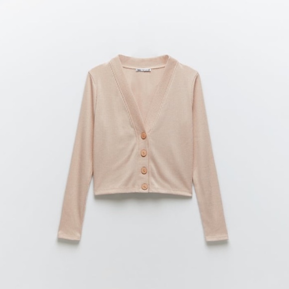 Zara Cropped Cardigan - Picture 2 of 4